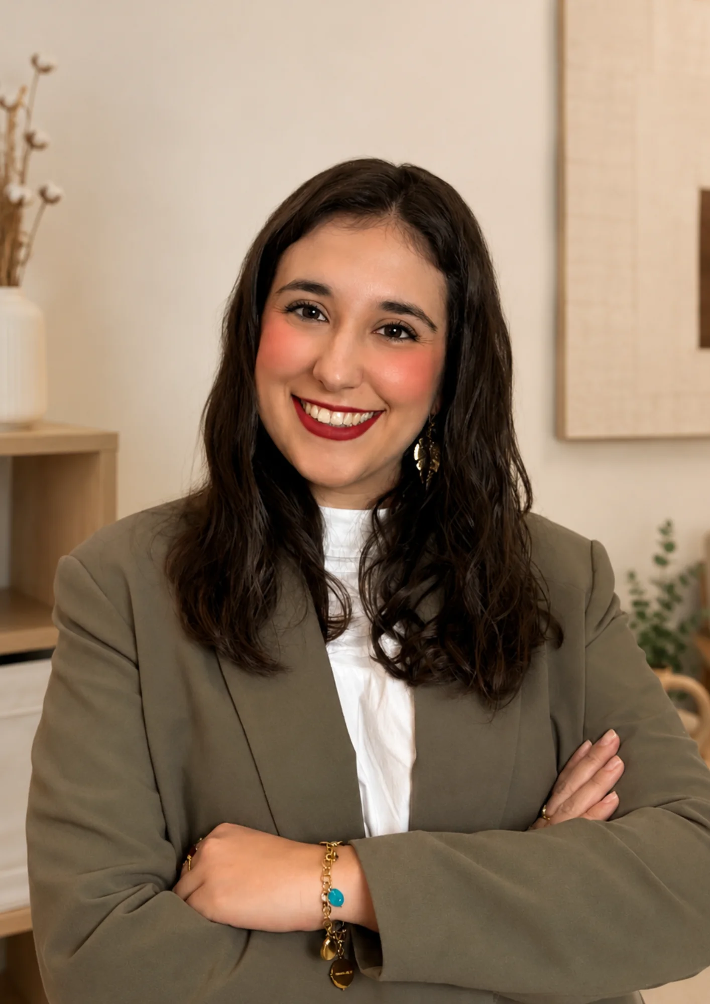 Laura, psicóloga del equipo de Olea Salud
